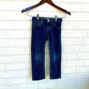 Girls Jeans Straight Slim Leg with Stretch Size 5